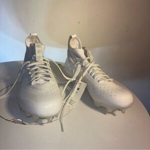 adidas White Sneakers size 8 men/ 9 women.baseball cleats
